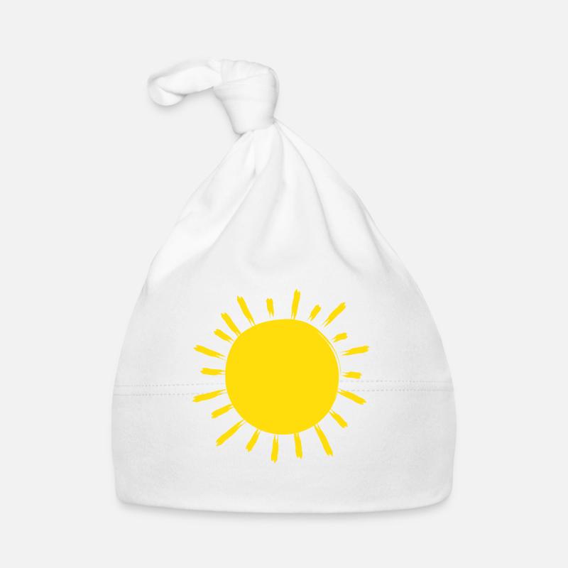Temps de vacances - l'été arrive! Soleil, vacances Bonnet bio Bébé