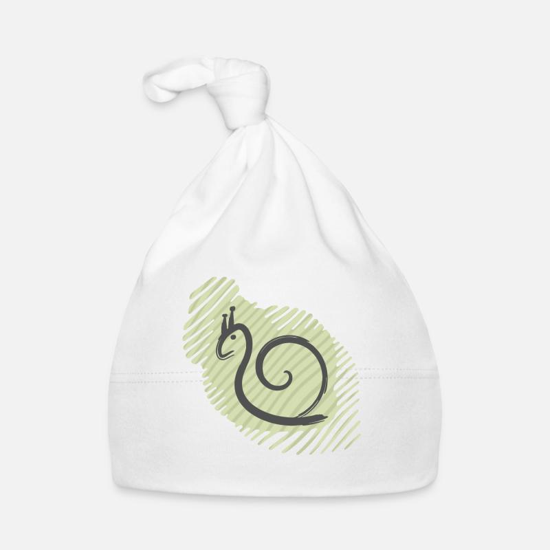 Snail Organic Baby Cap