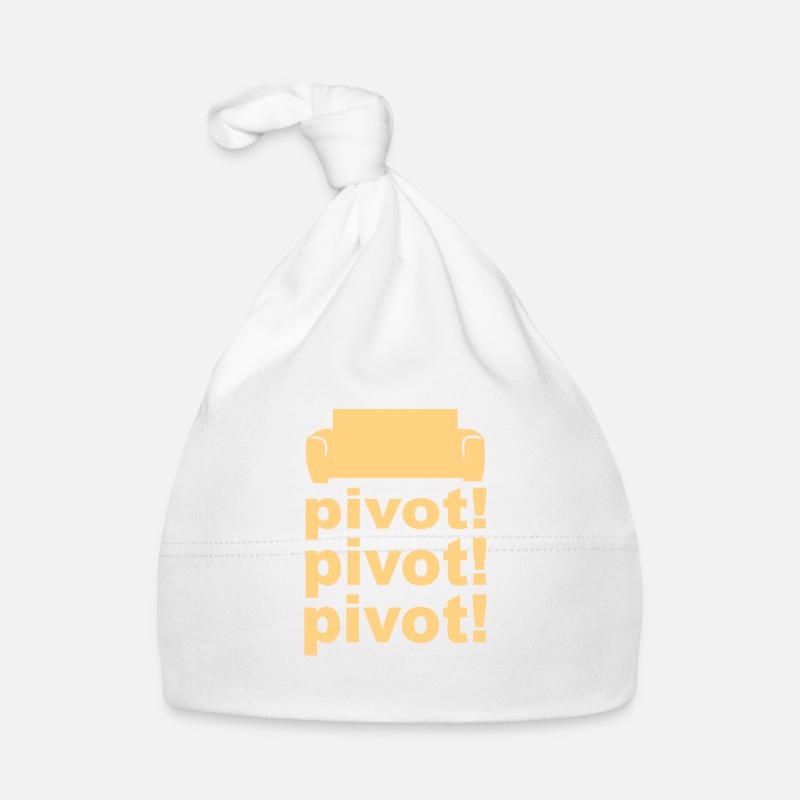 Pivot - Organic Baby Cap - white