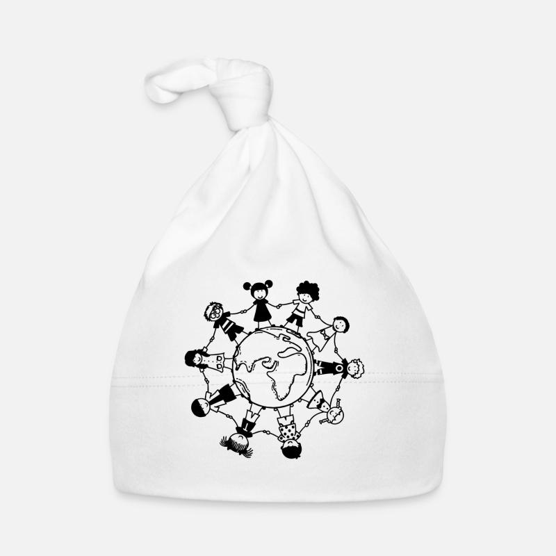 Peace Organic Baby Cap