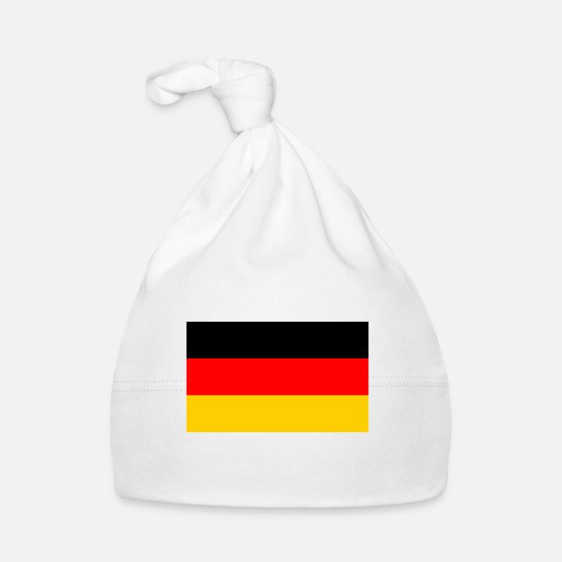 German Flag Organic Baby Cap