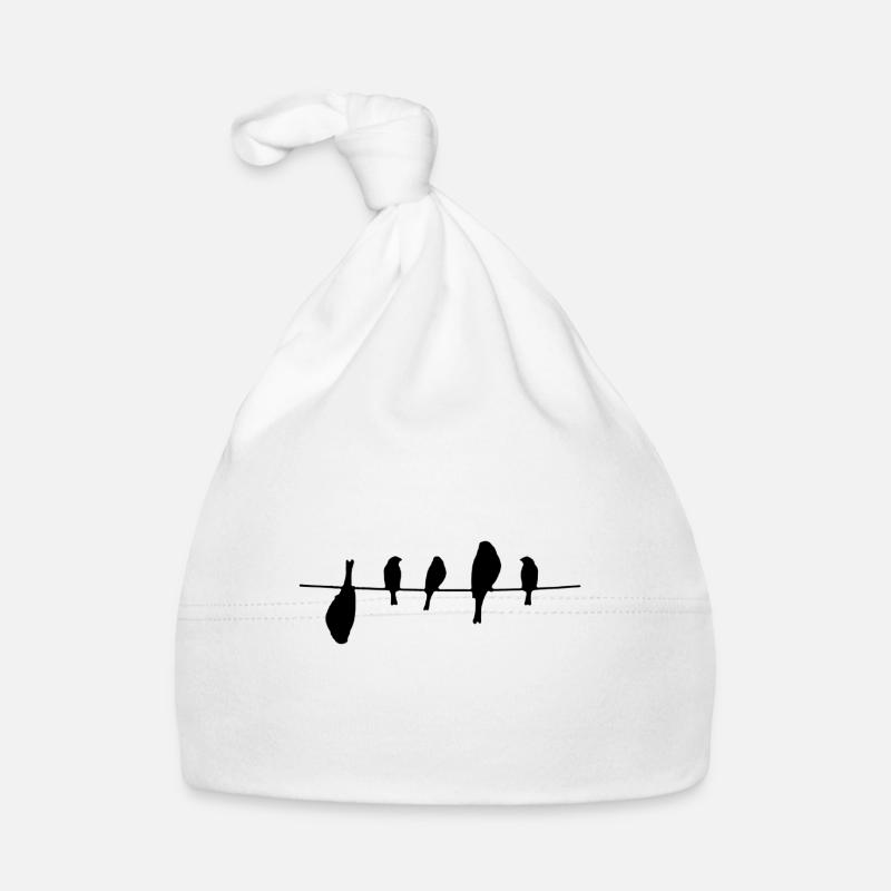 Le design noir reste bizarre Bonnet bio Bébé