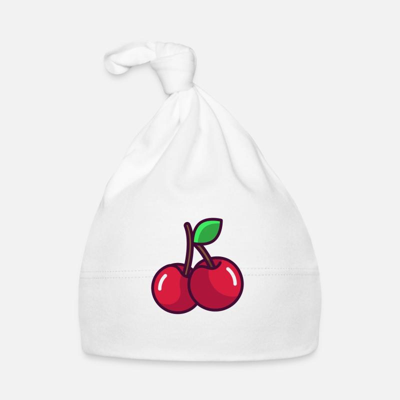 Kirsche Baby Bio-Mütze