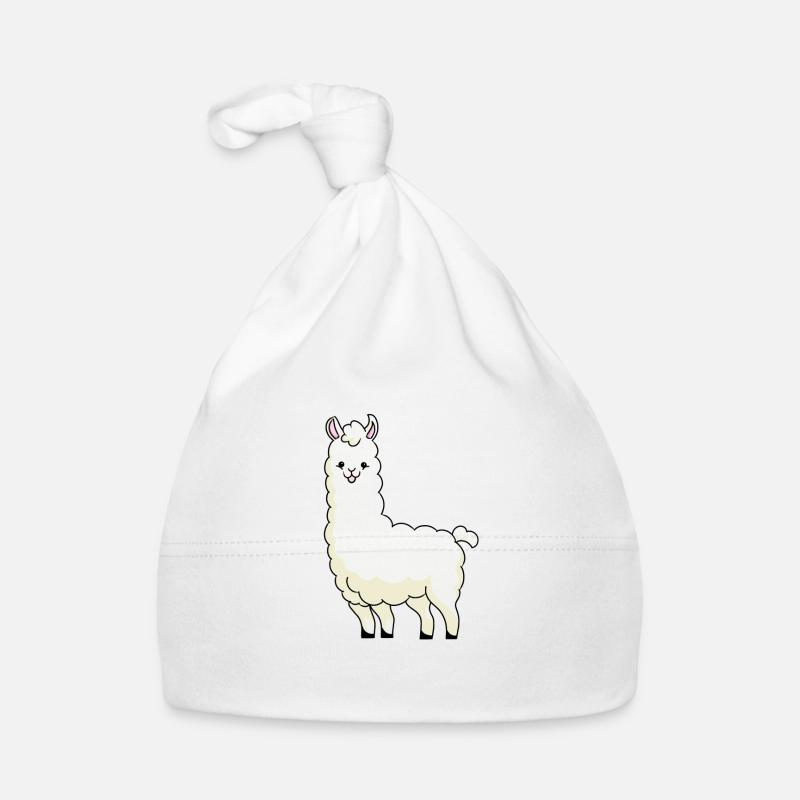 Lama mignon Bonnet bio Bébé