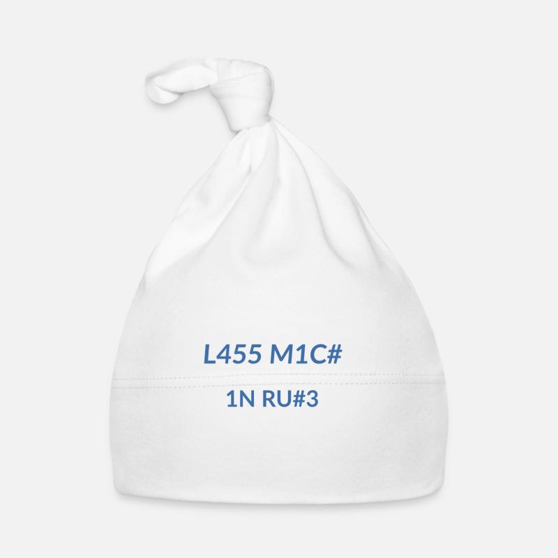 Leave me alone Organic Baby Cap