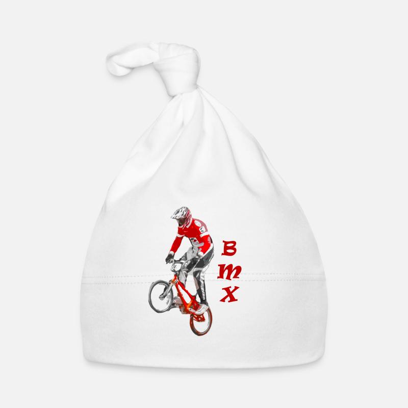 bmx - Bonnet bio Bébé - blanc