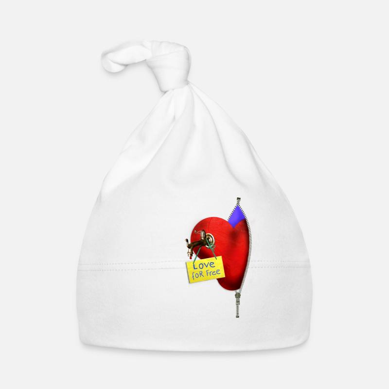 Love for free Organic Baby Cap