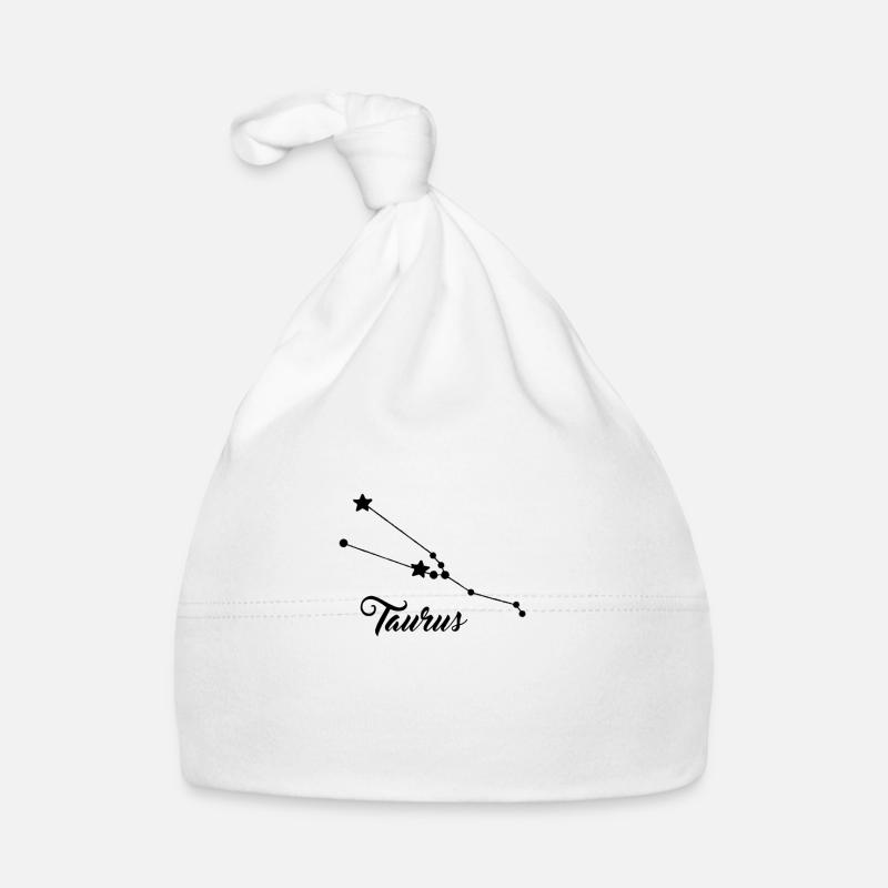 Sternzeichen Taurus/Stier Baby Bio-Mütze