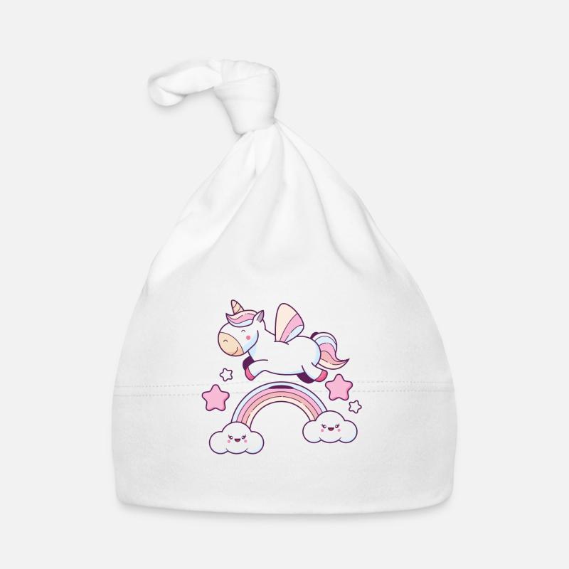 Illustration Celka Einhorn v1 Baby Bio-Mütze