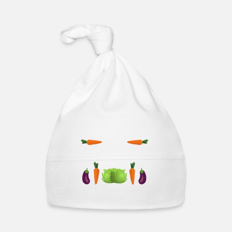 Vegans love vegetables Organic Baby Cap