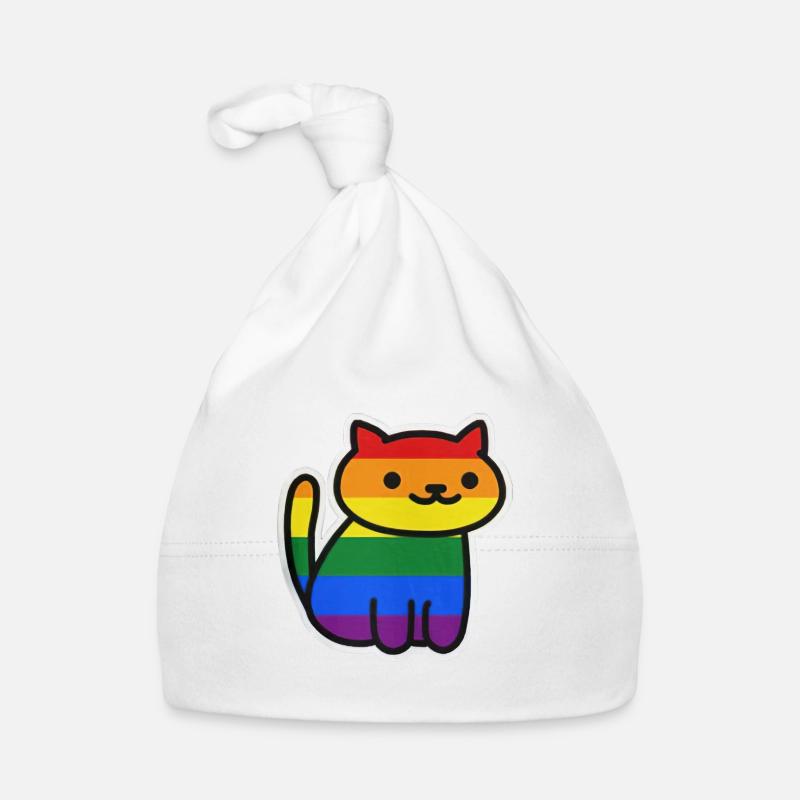 Cat Pride Gay Baby Bio-Mütze