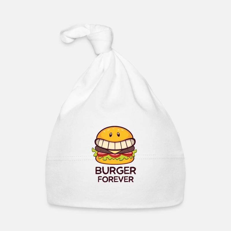 Burger forever Bonnet bio Bébé