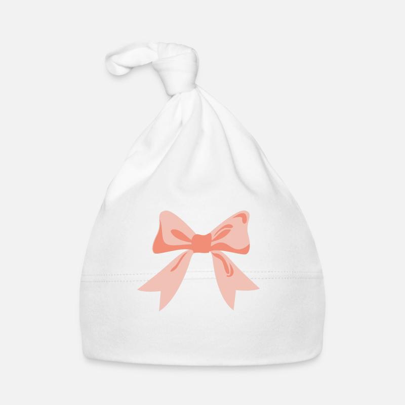 Schleife Baby Bio-Mütze