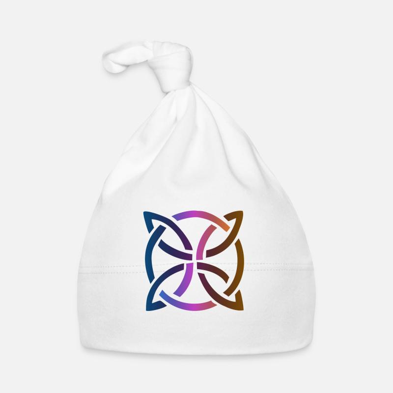 Keltischer Knoten Baby Bio-Mütze