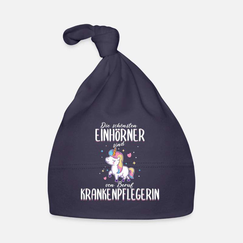 Infirmière infirmière disant Bonnet bio Bébé