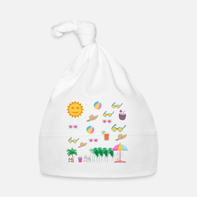 VACANCES D'ÉTÉ Bonnet bio Bébé