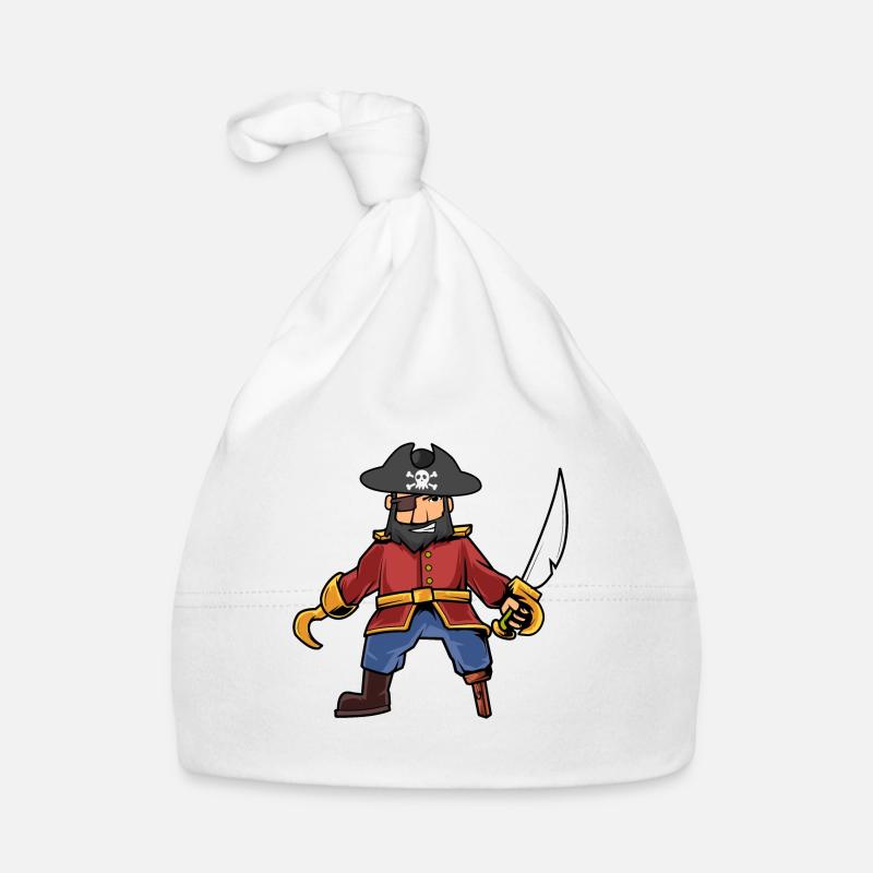 pirate Organic Baby Cap