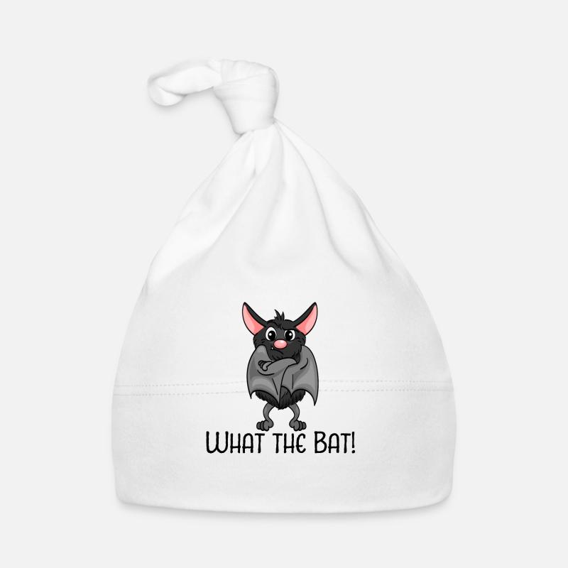 What the Bat - Bat Vampire Halloween Bonnet bio Bébé