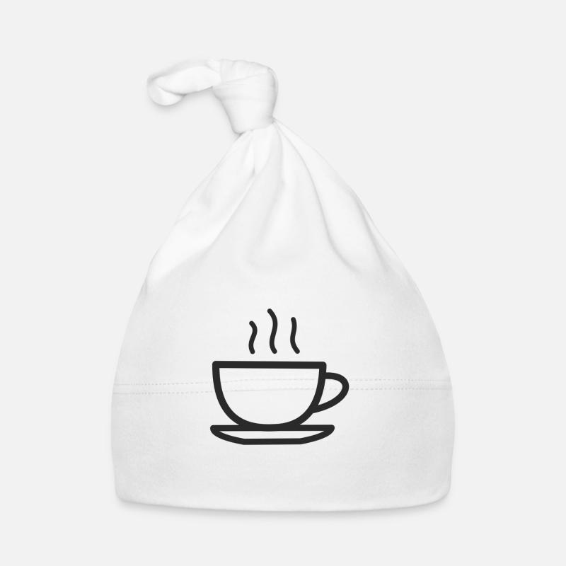 Coffee coffee motif funny Organic Baby Cap