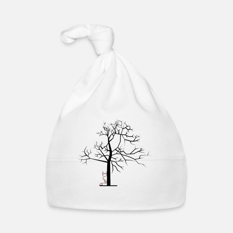 Fuchs am Baum - Natur entdecken Baby Bio-Mütze