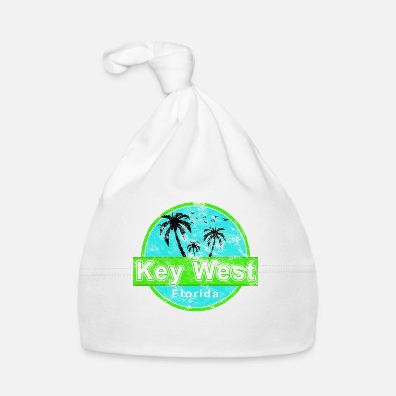 Key West Florida Vintage Baby Bio-Mütze
