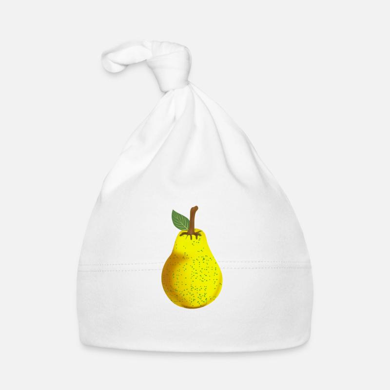 Saftige Birne Baby Bio-Mütze