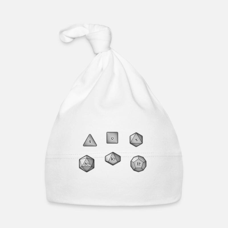 Règles JDR - Bonnet bio Bébé - blanc