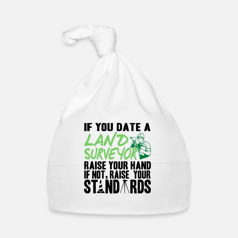 Surveyor Surveyor Job Gift Organic Baby Cap