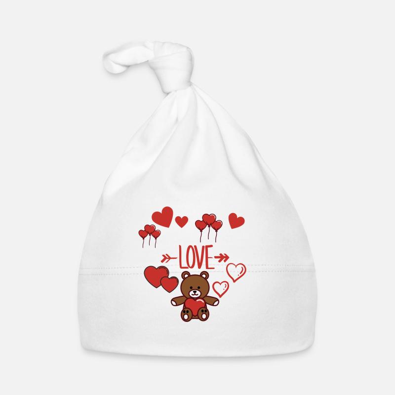 LIEBE Baby Bio-Mütze