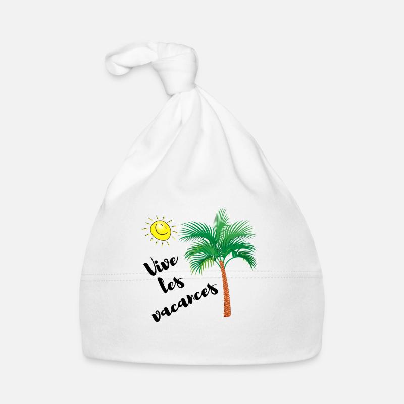 VIVE LES VACANCES Bonnet bio Bébé