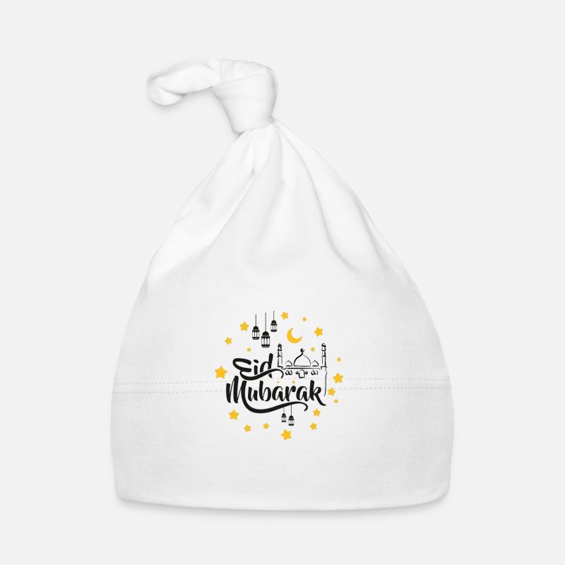 Eid Mubarak Organic Baby Cap