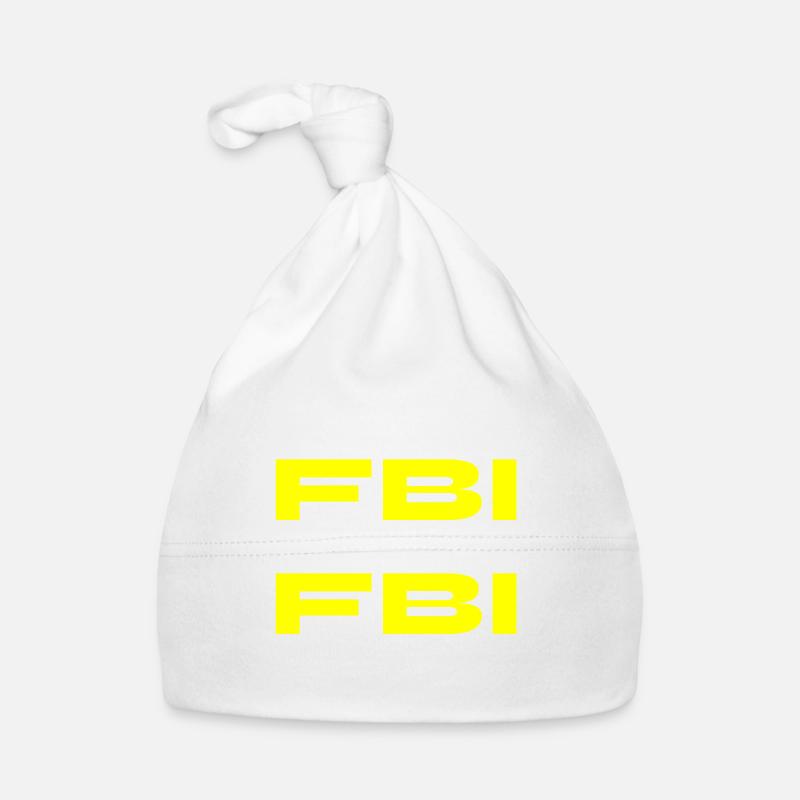 FBI - Bonnet bio Bébé - blanc