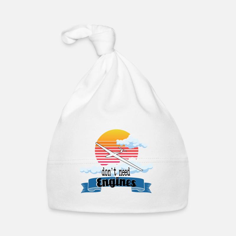 Real Pilots Gliding Gift Gliding Organic Baby Cap