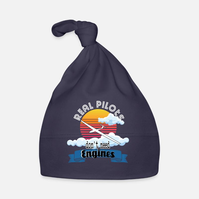 Real Pilots Gliding Gift Gliding Organic Baby Cap