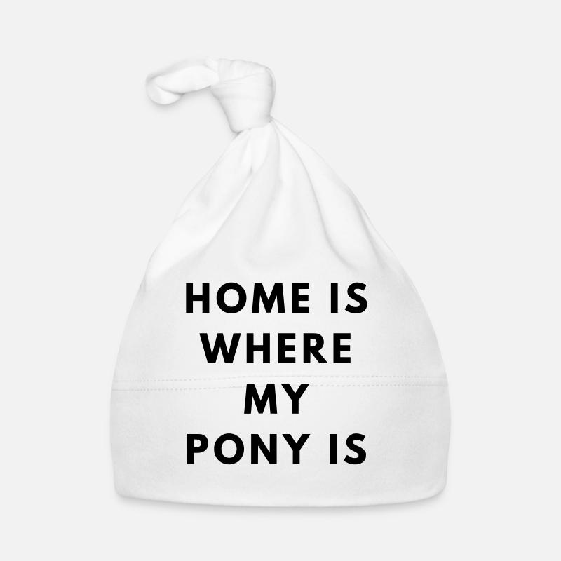 Pony home Organic Baby Cap