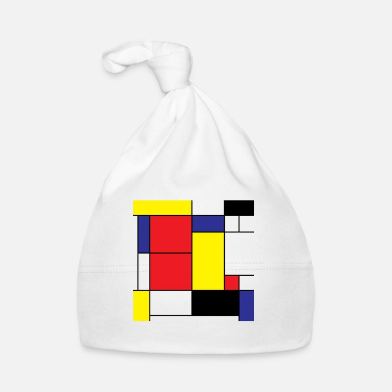 Math symbols modern art vintage gift idea Organic Baby Cap