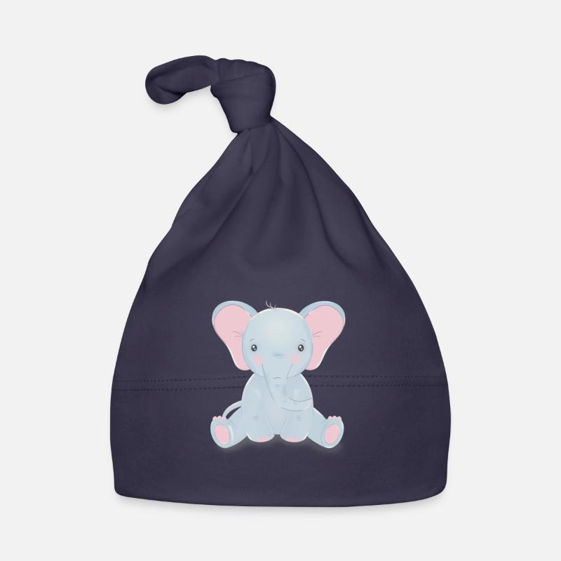Elefant Baby Bio-Mütze