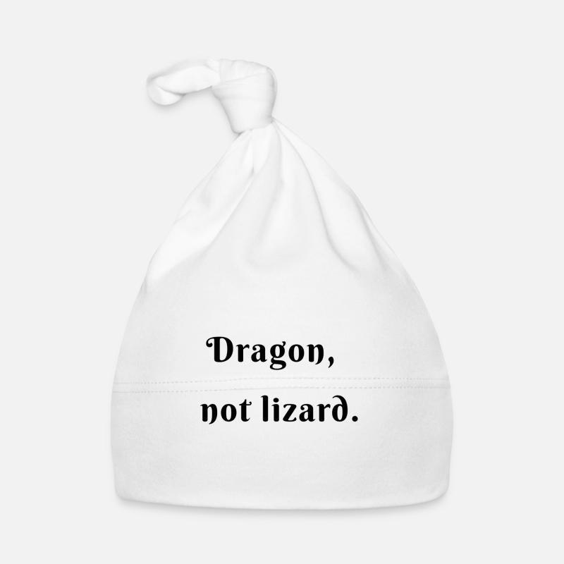 dragon pas un lézard! Bonnet bio Bébé