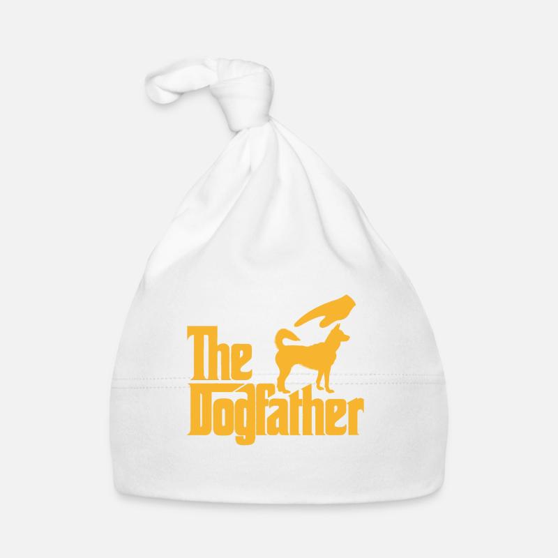 The Dogfather - Bonnet bio Bébé - blanc
