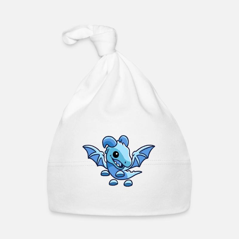Cute Frost Dragon Organic Baby Cap