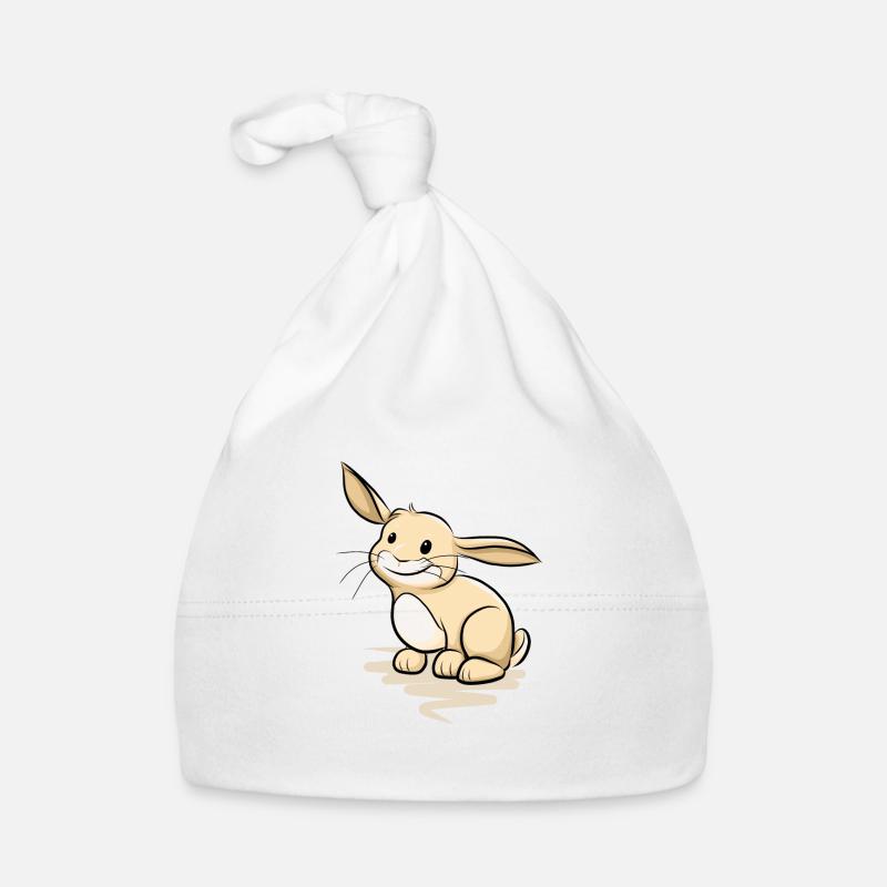 Hase Baby Bio-Mütze