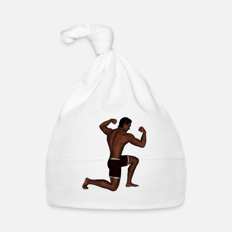 Gym six pack Organic Baby Cap