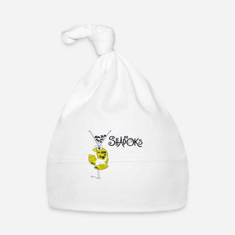 Casse tête Shadoks Bonnet bio Bébé
