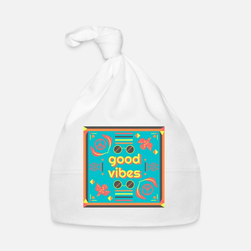 GOOD VIBES Bonnet bio Bébé