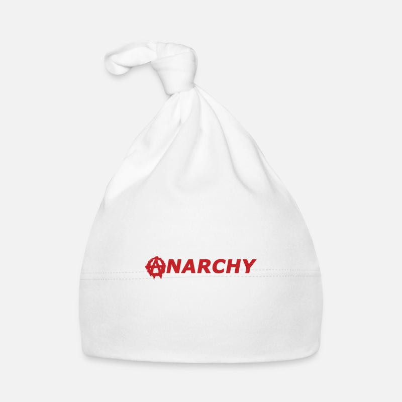 Anarchy symbol Organic Baby Cap