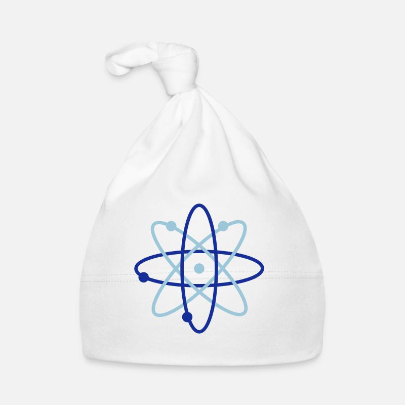Atom Symbol Organic Baby Cap