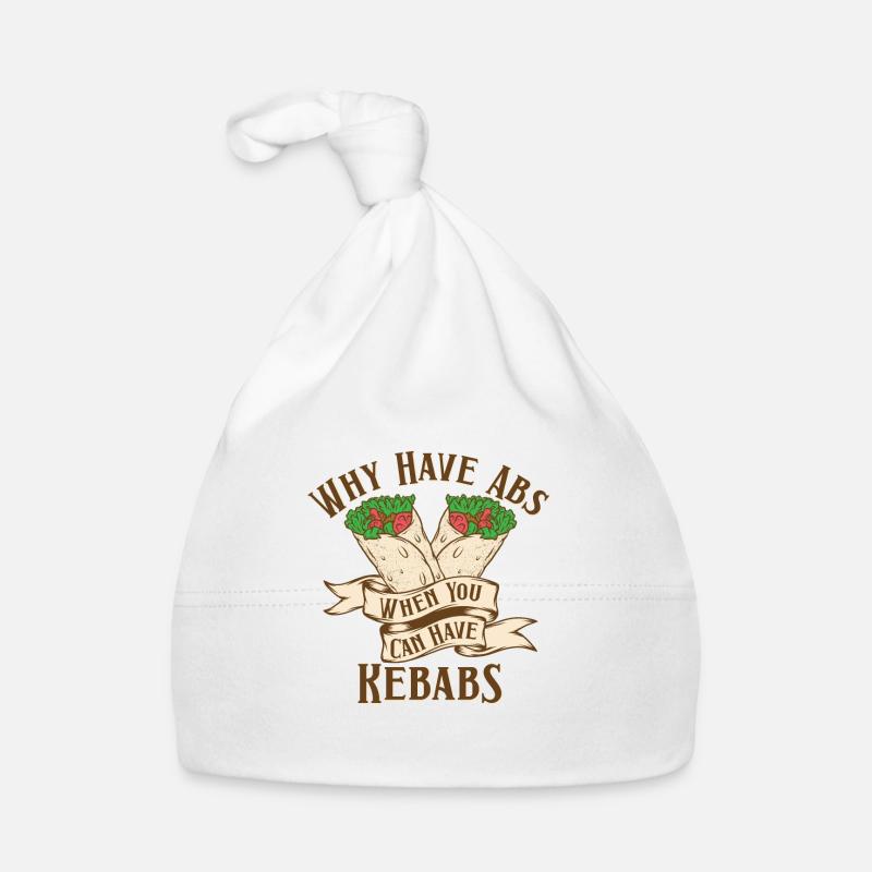 Amant de kebab de restauration rapide Bonnet bio Bébé