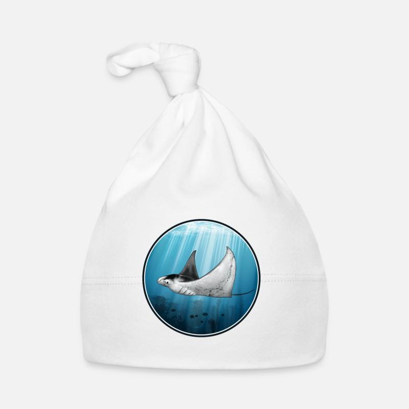 Étroche manta Bonnet bio Bébé