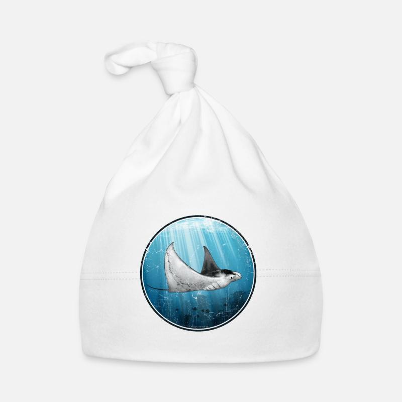 Étroche manta Bonnet bio Bébé