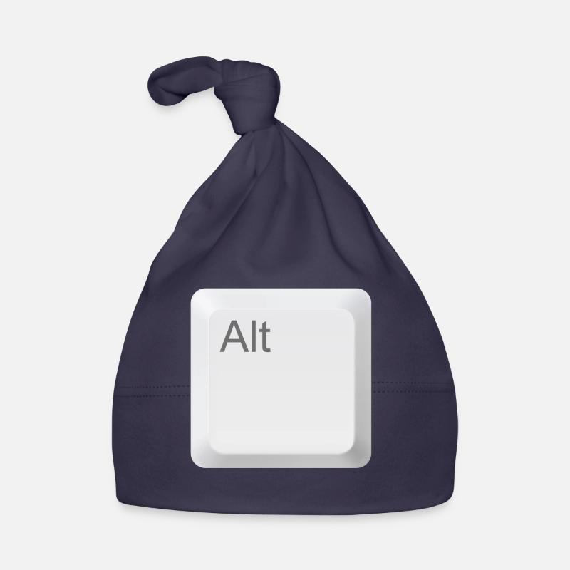 11 o keyboard alt key Organic Baby Cap
